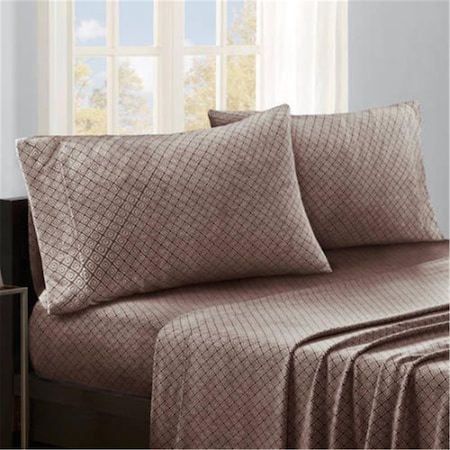 True North By Sleep Philosophy True North Micro Fleece Brown Sheet Set - Twin XL SHET20-737
